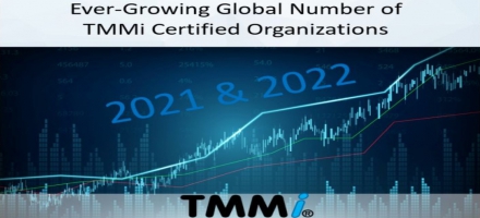Huge growth rate number of TMMi certified organizations