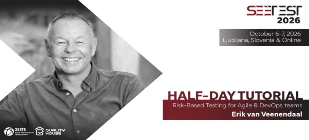 Risk-based testing tutorial at SEETEST 2026