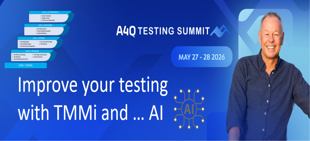 Speaker at the A4Q Testing Summit