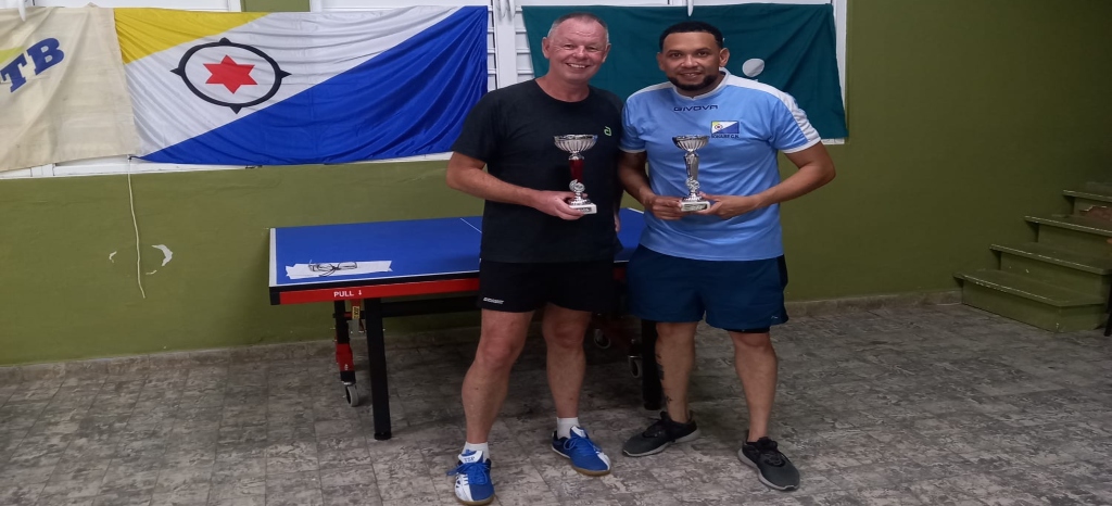 Table tennis champion doubles Bonaire